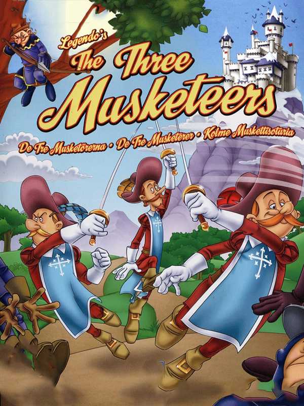 Legendo's the Three Musketeers cover