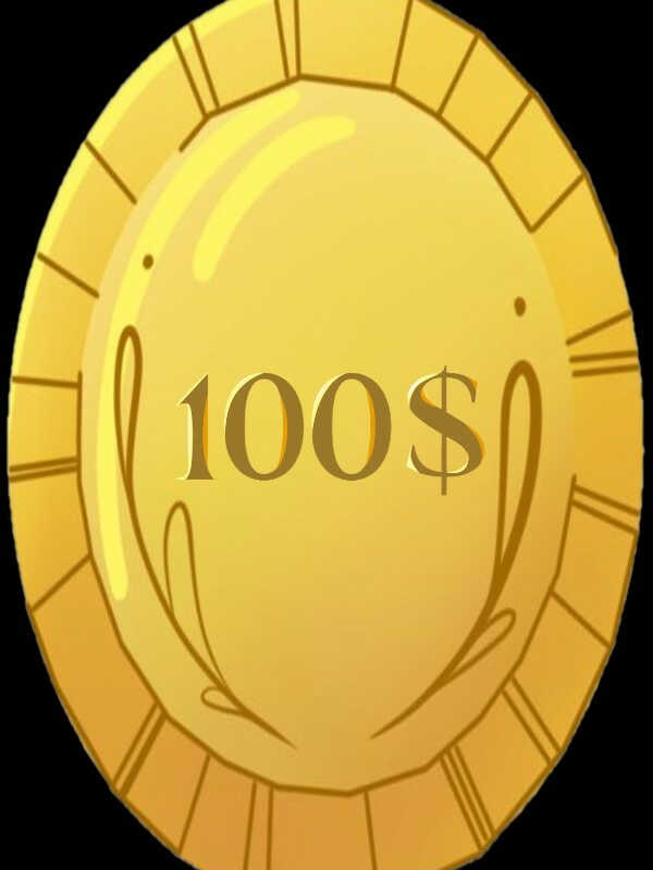 100$ cover