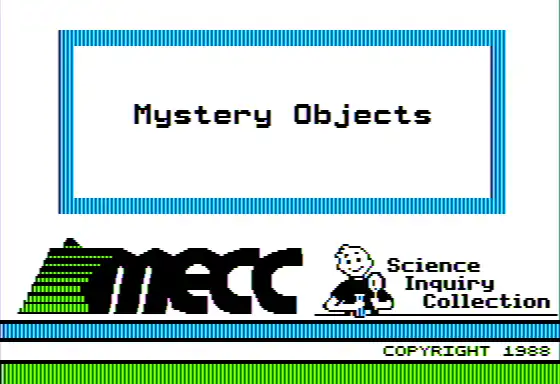 Mystery Objects cover