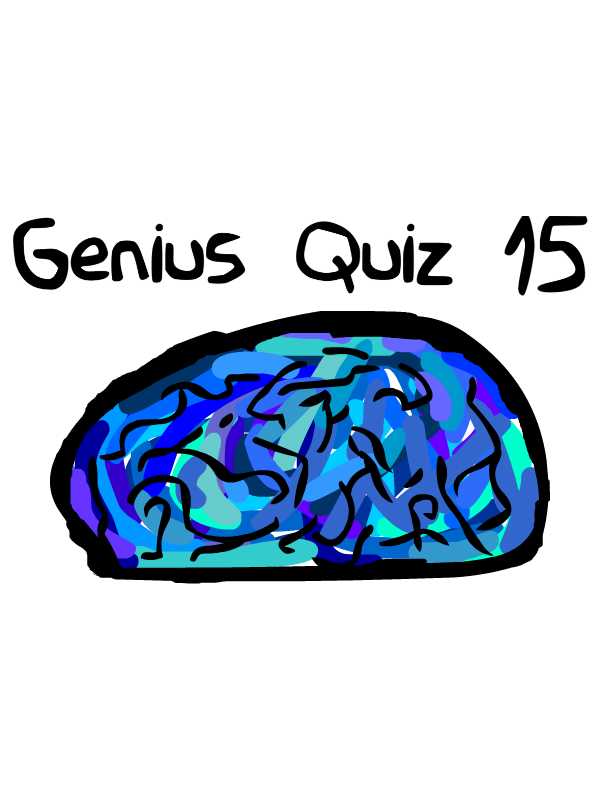 Genius Quiz 15 cover