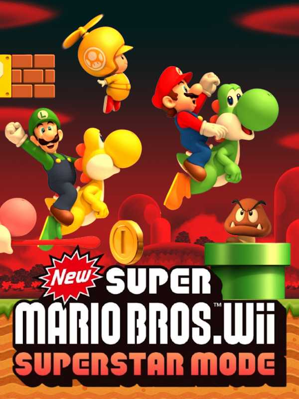 NSMBW Superstar Mode