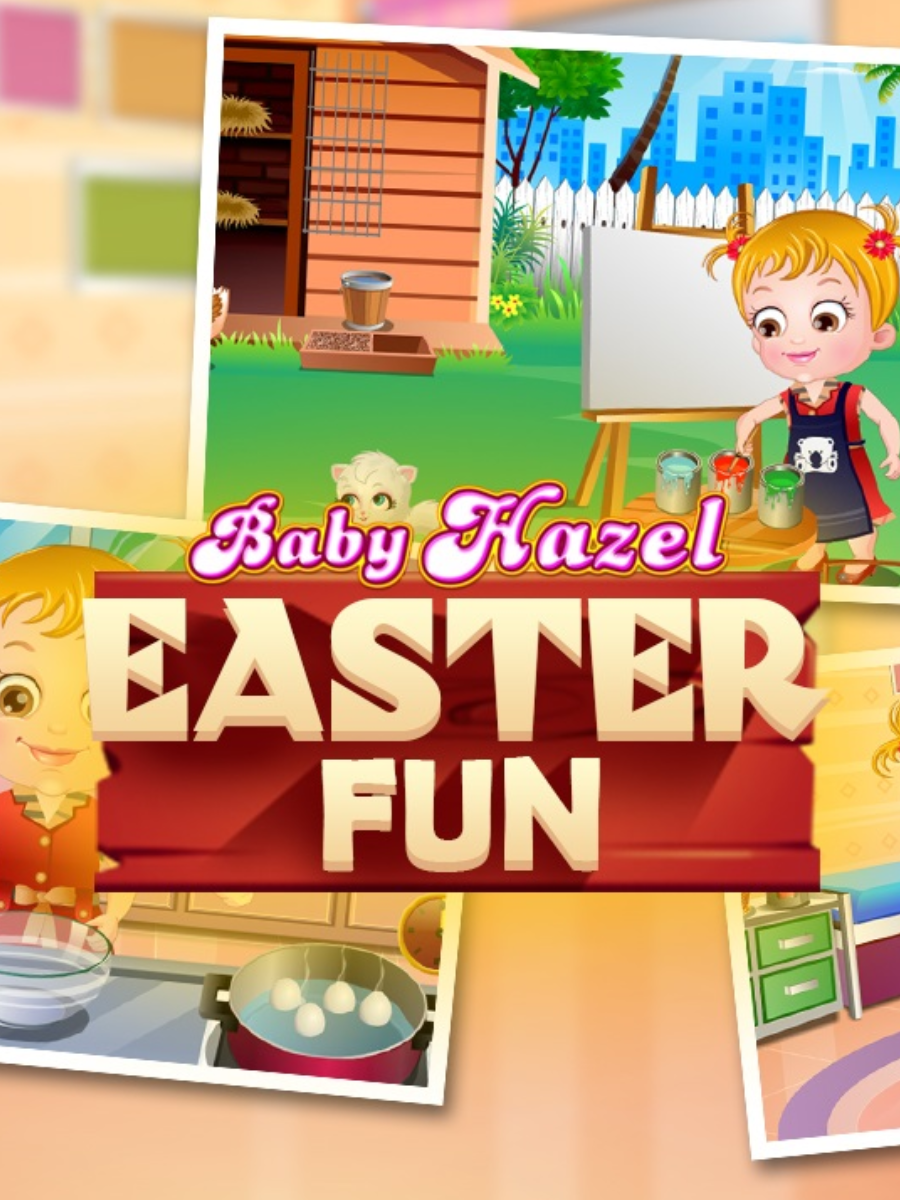 Baby Hazel Easter Fun