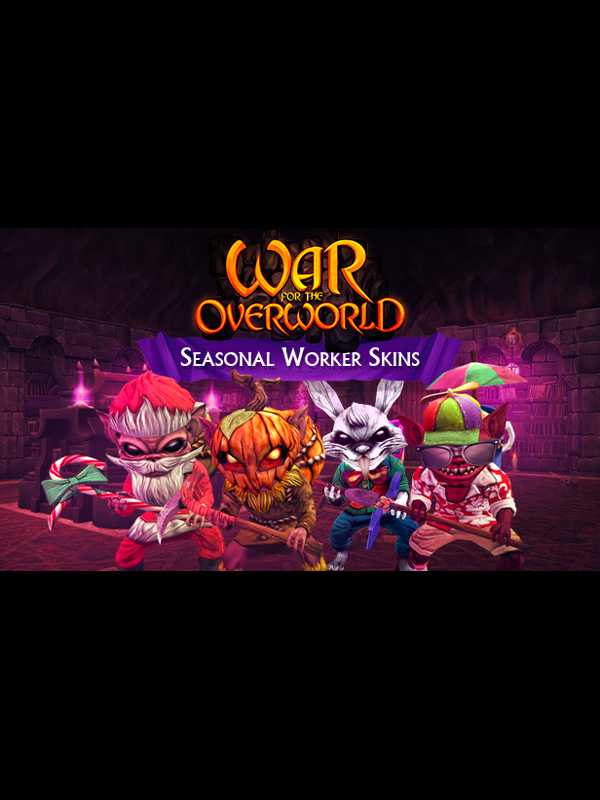 War for the Overworld: Seasonal Worker Skins