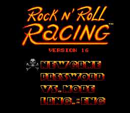 Rock n' Roll Racing Hack v16