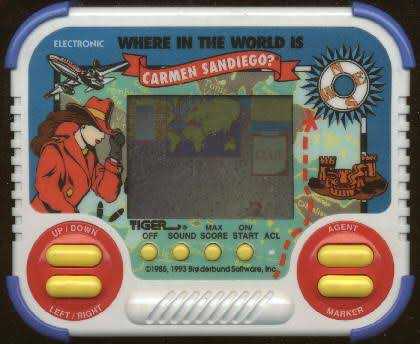 Where in the World Is Carmen Sandiego?