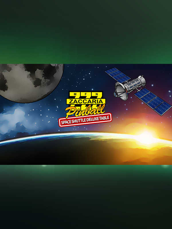 Zaccaria Pinball: Space Shuttle Deluxe Pinball Table
