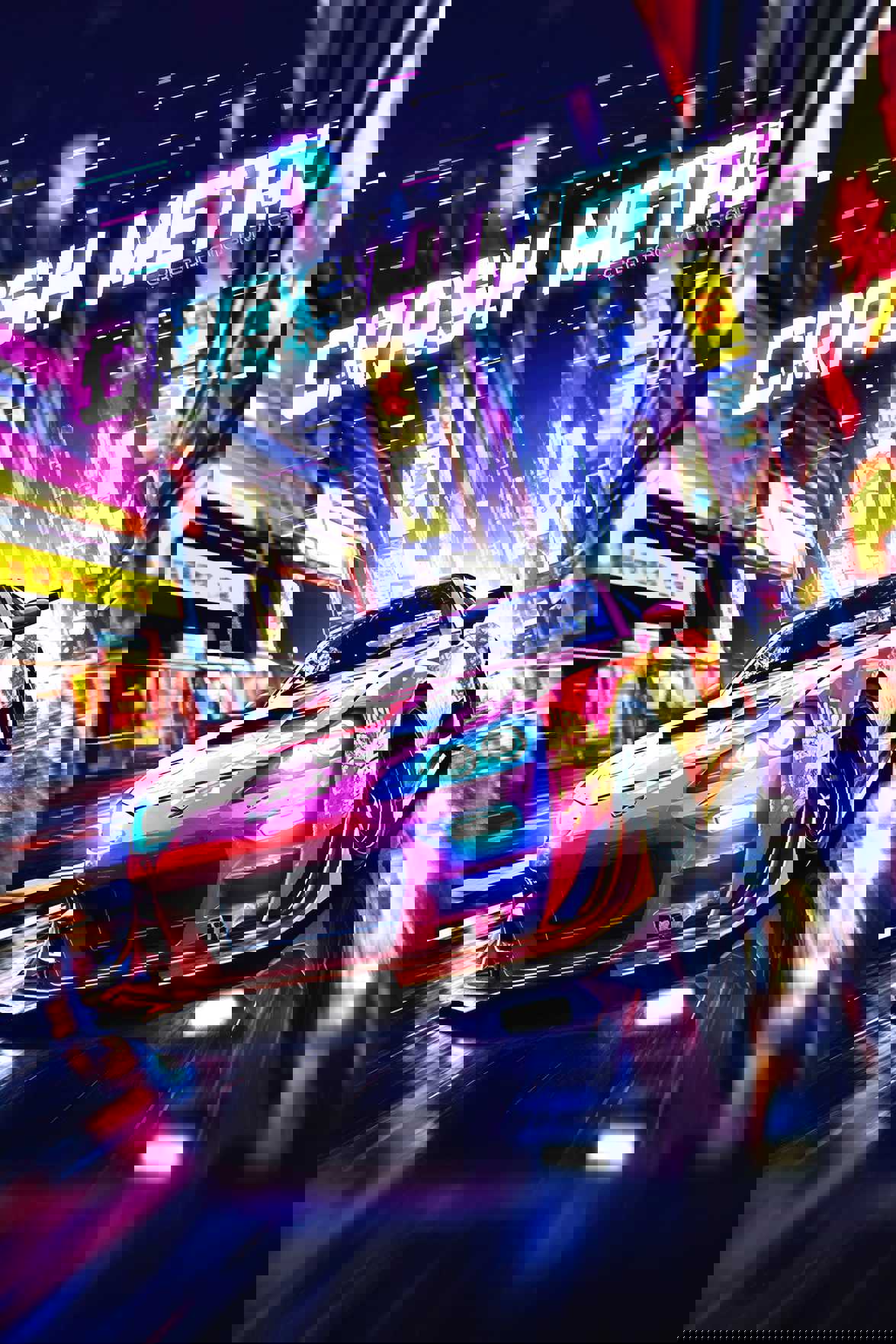 Crash Metal: Cyber Racing Punk Cars