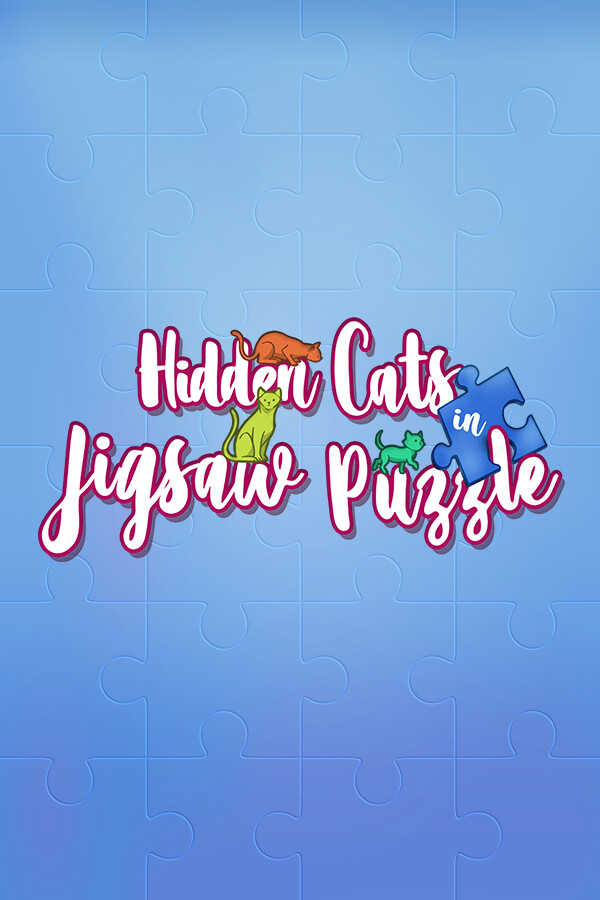 Hidden Cats in Jigsaw Puzzle