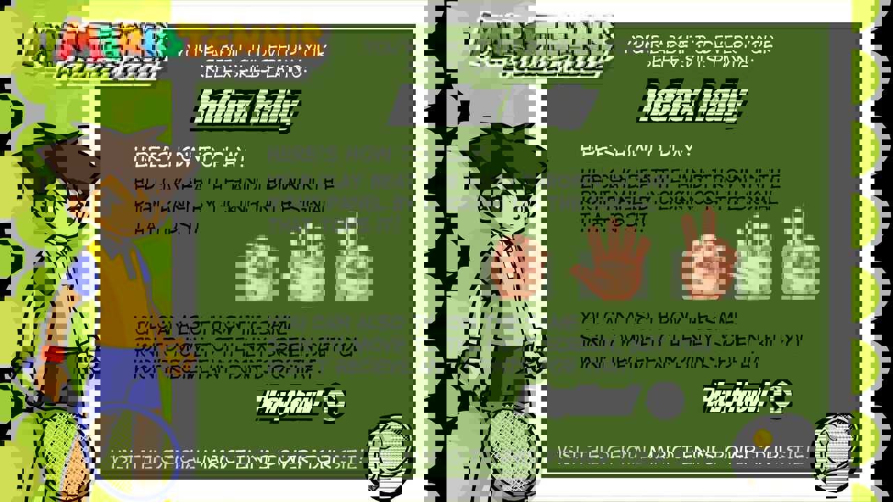 Mario Tennis: Power Tour - Reflex Rally