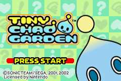 Tiny Chao Garden